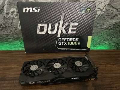 Відеокарта GTX 1080Ti 11GB MSI Duke OC GDDR5X (GTX 1080 TI DUKE 11G OC) Б/В