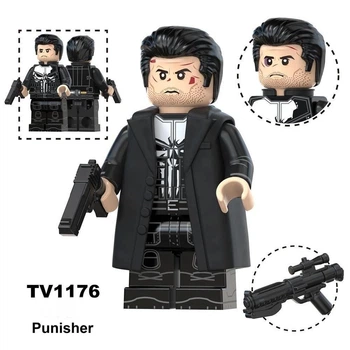 Фігурка мініфігурка до конструктора Marvel Каратель Punisher gun Daredevil Born Again TV1176 402
