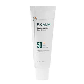 Увлажняющий солнцезащитный крем для лица P.CALM Water Barrier Sun Cream SPF50 (50 ml)