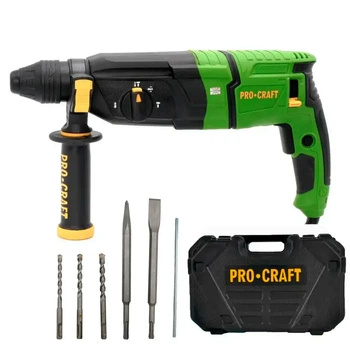Перфоратор Procraft BH1100 3.2 Дж 0-5000 уд/мин 900 Вт