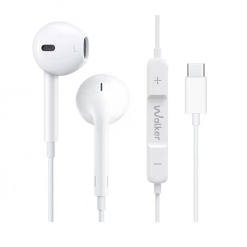 Наушники WALKER i920 Type-C (Universal IC) White