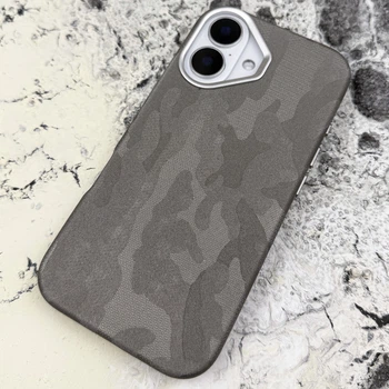 Чехол Camo Case MagSafe для Apple iPhone 16 Grey