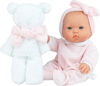 Lalka Marina&Pau Bobas Betty Teddy Blanket 35 cm MP372 (8435606203722)