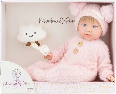 Lalka Marina&Pau Bobas Alina z maskotką chmurką 45 cm MP769 (8435606207690)