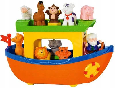 Интерактивный сортер-каталка Dumel Discovery Ноев Ковчег 9 фигурок животных (DD31880) (661148318800)