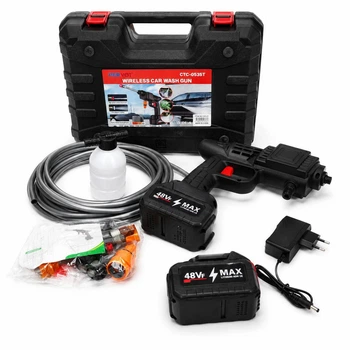 Аккумуляторная мойка высокого давления Wireless Car Wash Gun TACS 48VF MAX с 2 аккумуляторами и кейсом