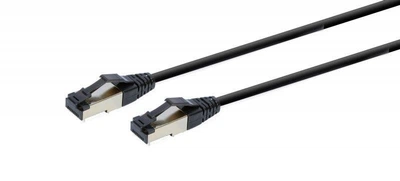Патч-корд Cablexpert cat.8, S/FTP, літий, 50u "штекер із засувкою, 5 м, чорний (PP8-LSZHCU-BK-5M)