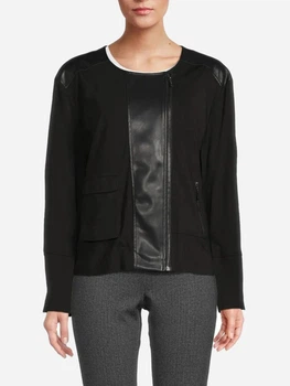 Куртка демисезонная короткая женская Calvin Klein 502953134 XS Черная (1159864817)