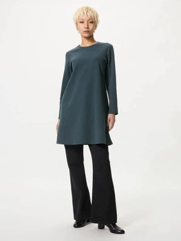 Сукня коротка осіння жіноча Uniqlo 406382573 M Зелена (1159864923)