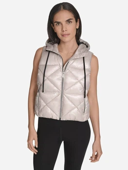 Теплий жилет короткий жіночий Calvin Klein 340809067 M Сірий (1159864979)