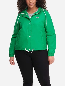 Ветровка с капюшоном женская Levi`s 984853629 2X Зеленая (1159864997)