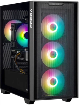 Ігровий комп'ютер COBRA Performance RTX 5060 / Ryzen 5 7500F / RAM 32GB / SSD 1TB (R5P23232)