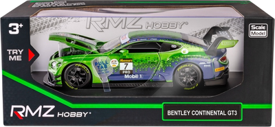 Автомобіль Daffi RMZ HOBBY Bentley Continental GT3 2020 Liqui Moly Bathurst 12 Hour #7 1:32 H-115 (5905422081154)