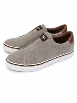 Сліпони чоловічі Fila Casual Slip-On бежеві з коричневим 43 (17720401)