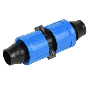 Фитинг для капельной ленты Stenson R41903 7.7х2.7см PP Синий с черным