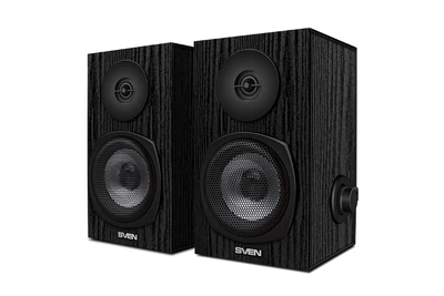 Акустическая система 2.0 Sven SPS-575, 6 Вт, МДФ, черная, Б/У