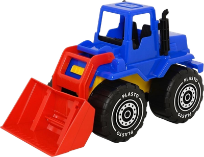 Ładowacz czołowy Plasto 30 cm Niebiesko-czerwony 1655000BOX (6410317516554)
