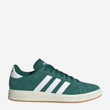 Чоловічі кеди замшеві низькі Adidas Grand Court Base 00S IH6187 42 (8UK) 26.5 см Collegiate green (4067897290125)