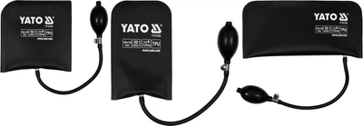Подушки монтажні, надувні YATO: навант.-135кг, висота-50 мм, 270х130/ 165х150/ 190х110 мм, 3 шт [48] (YT-67385)