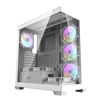 Корпус комп'ютерний Darkflash DS900 White + 7 вентиляторів ARGB (DS900 White)