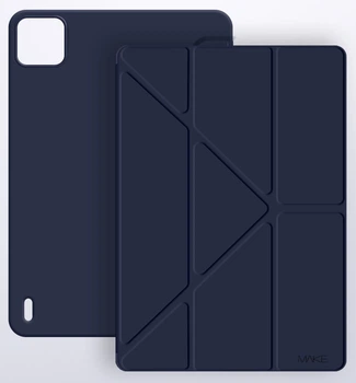 Чехол-книжка для планшета MAKE Origami для Xiaomi Pad 8/8 Pro/7/7 Pro Navy (MTCO-XP8/8PNV)