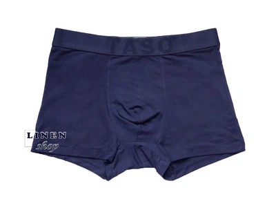 Темно-синие мужские трусы шорты с широкой резинкой, модал TASO Sports style 5603 XL
