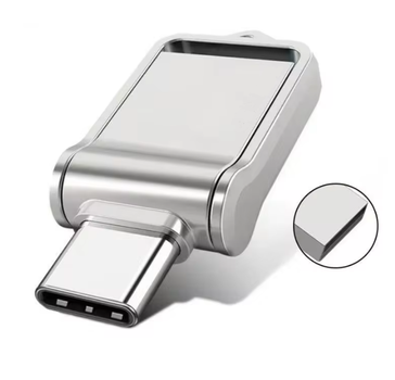Флеш-накопитель USB 512 ГБ флешка мини вращающаяся USB 3.0 / Type-C Seuno (GS1029)