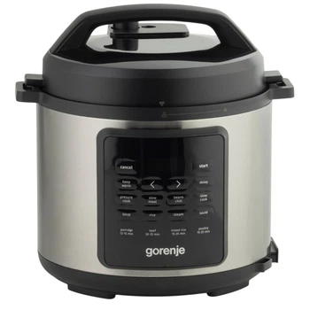 Мультиварка-скороварка Gorenje GMC6SBK объем 6 л мощность 1000 Вт с приготовлением под давлением (8E813B87BCBC)
