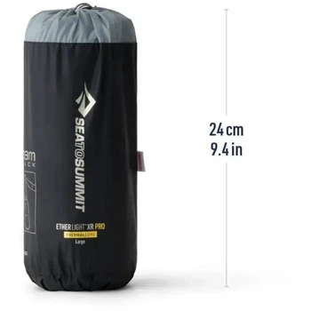 Килимок надувний Sea to Summit Ether Light XR Pro Insulated ASC Mat Large Pirate black (100084643)