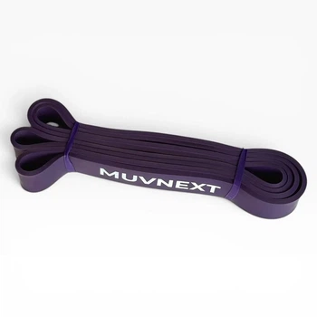 Гумова петля Фіолетова 16-38 кг MuvNext резина для підтягувань