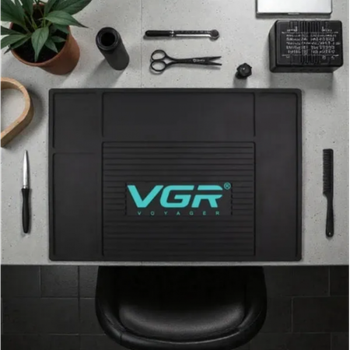 Килимок перукарський для робочих інструментів без магнітів VGR G0045-1K1 Чорний