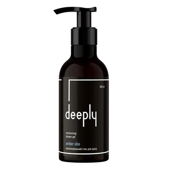 Гель для душу deeply Amber Vibe Moisturizing Shower Gel з ванільно-пряним ароматом, 300 мл