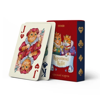 Игральные карты «Королевские коты»