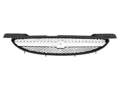 Решітка радіатора Chevrolet Aveo T200 2004-2005, хромована смужка, AVTM, 181703996
