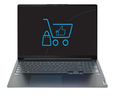 Ноутбук Lenovo IdeaPad 5 Pro-16 / AMD Ryzen™ 5 5600H / RAM 16 ГБ / SSD 512 ГБ / NVIDIA GeForce GTX 1650 4 ГБ / 16" Матовий, LED, IPS / 2560x1600 (WQXGA) / 120 Гц