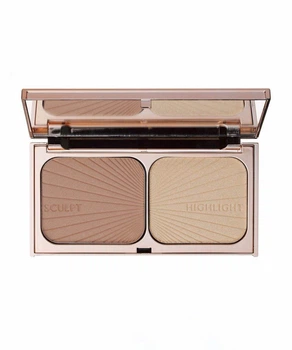 Charlotte Tilbury Filmstar Bronze & Glow Contour Duo — палетка бронзер і хайлайтер для обличчя