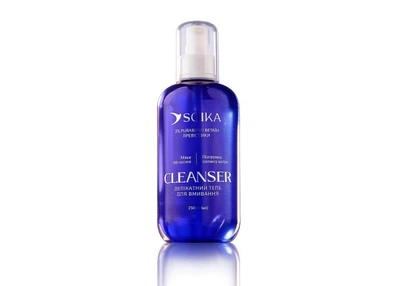 Гель для умывания лица деликатный Soika CLEANSER 250 мл