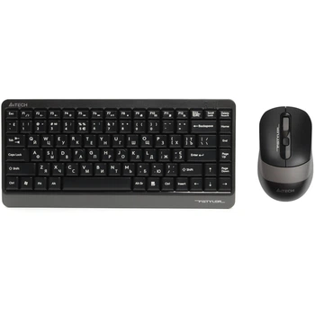 Комплект (клавиатура, мышь) беспроводной A4Tech FG1110 Grey (FG1110 (Grey))