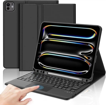 Чохол-клавіатура Jademall для планшета iPad Pro 13” M4 2024 чорний (SKU-006)