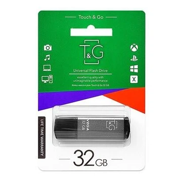 Флешка USB 32GB T&G Vega 121 темно сірий