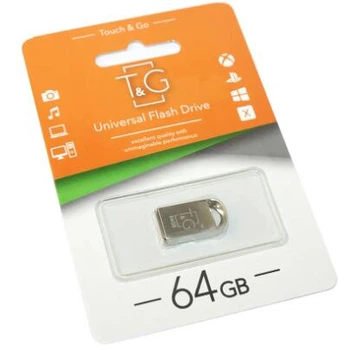 Флешка USB 64GB T&G метал 107