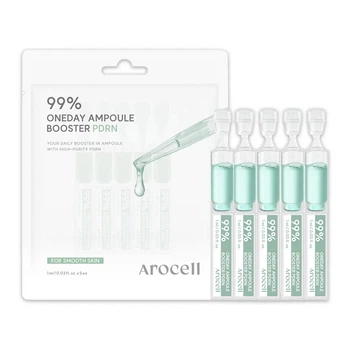 Бустер-сироватка з полінуклеотидами Arocell 99% Oneday Booster Ampoule PDRN, 1 мл х 5 шт