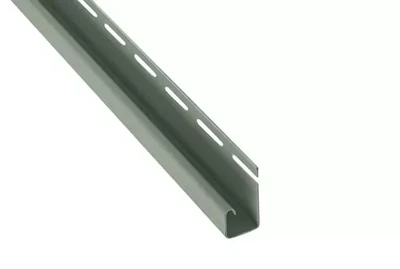 J-trim планка Alta-Siding салатный 3660 мм для винилового сайдинга ПВХ