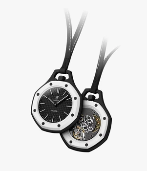 Карманные часы Audemars Piguet x Swatch Royal Pop OCHO NEGRO SSX03W101N