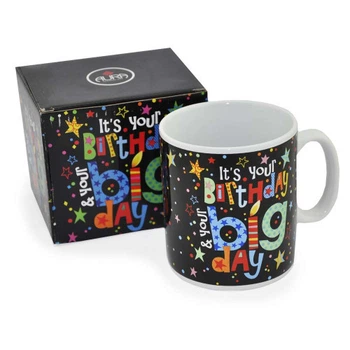 Кухоль Гігант BirthDay 15х12,5 см 1 л кераміка 1PCK-4232