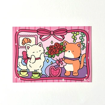 Листівка Котяче Побачення Kushch Studio