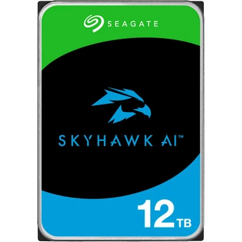 Жесткий диск 3.5" Seagate SkyHawk AI 12TB SATA 512MB 7200 об/мин 6 ГБит/с Black (ST12000VE003)
