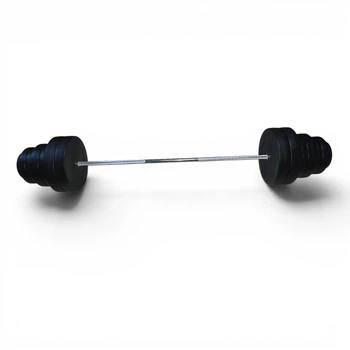 Штанга EVG-SPORT 1.8 м 80 кг з пластиковим покриттям ТокК-SHT80