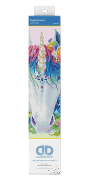 Diamentowa mozaika Diamond Dotz Adults Mystic Unicorn 51 x 41 cm (018-DD11004) (4895225925179)