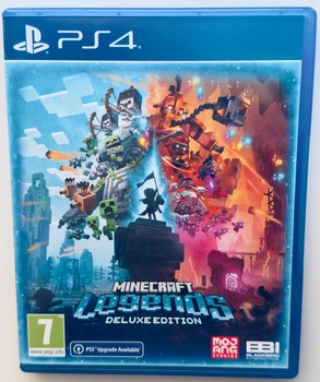 Диск для PlayStation 4 - Minecraft Legends Deluxe Edition, російські субтитри, Б/В